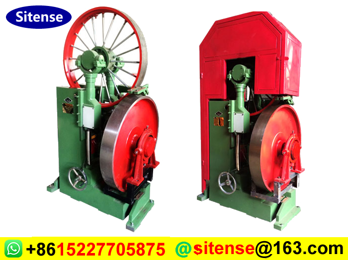 Electric Woodworking Vertical Band Saw Mill Log Cutting Machine