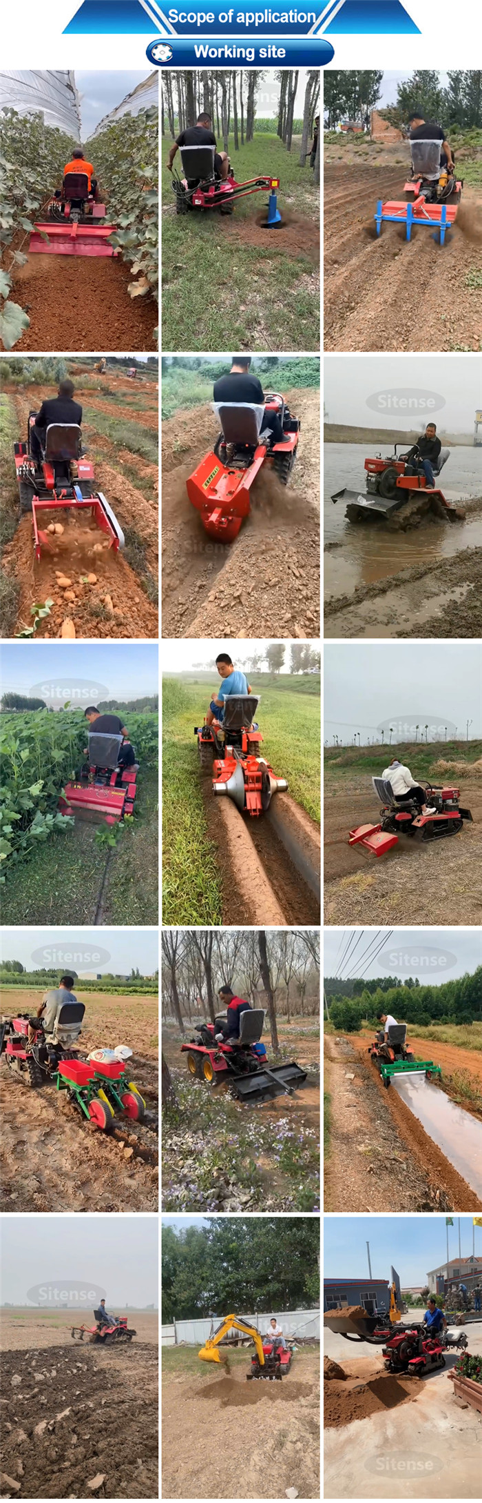 crawler tiller