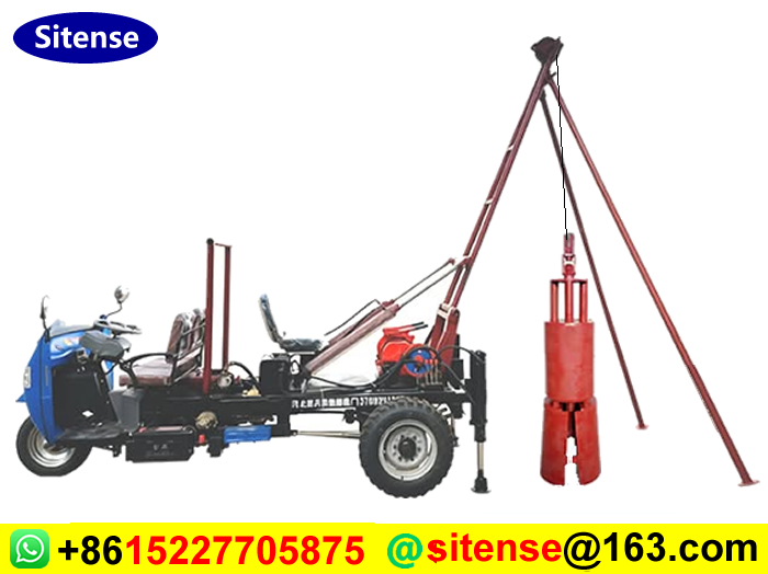 Tricycle Pile Driver