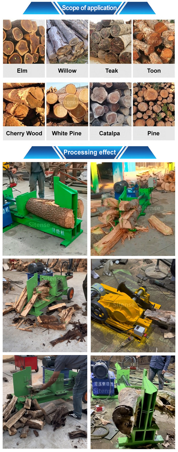 wood splitter